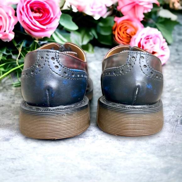 SOLDVintage Dr. Martens X Na Na Collab MIE Brogue Red Black & Blue UK6/USM7/USL8 - Picture 3 of 10
